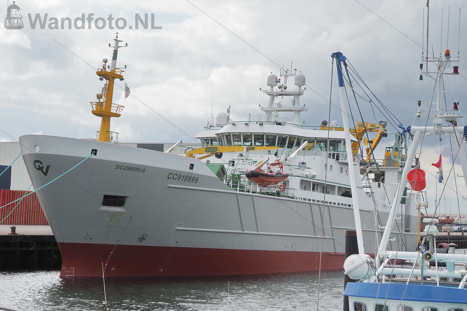 Nieuwe hektrawler Scombrus