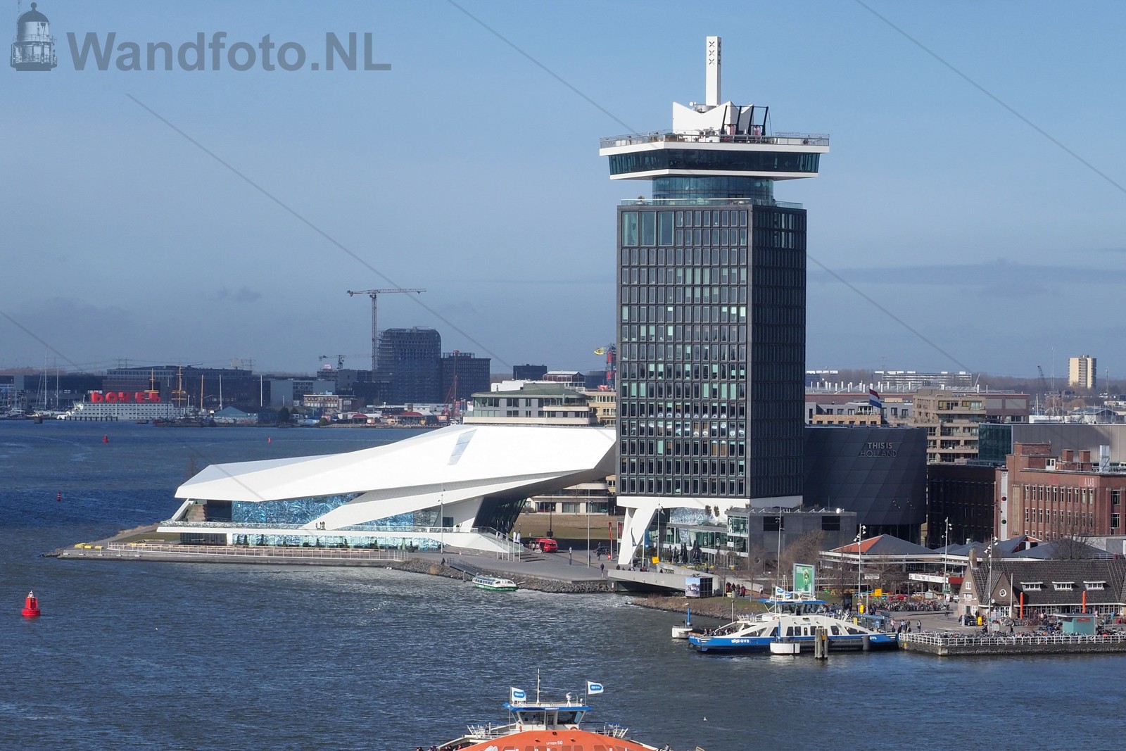 Eye Filmmuseum en A'DAM Tower