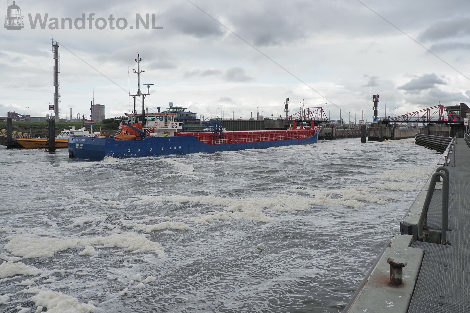 Tijdelijke pompen Steigerweg - Loswal
