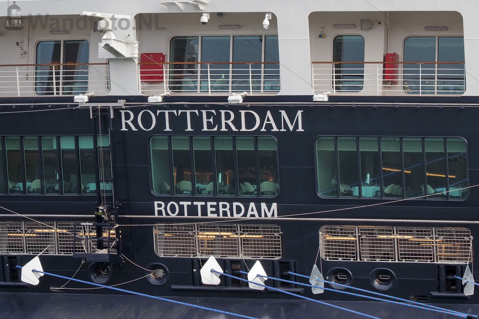Service call nieuw cruiseschip Rotterdam