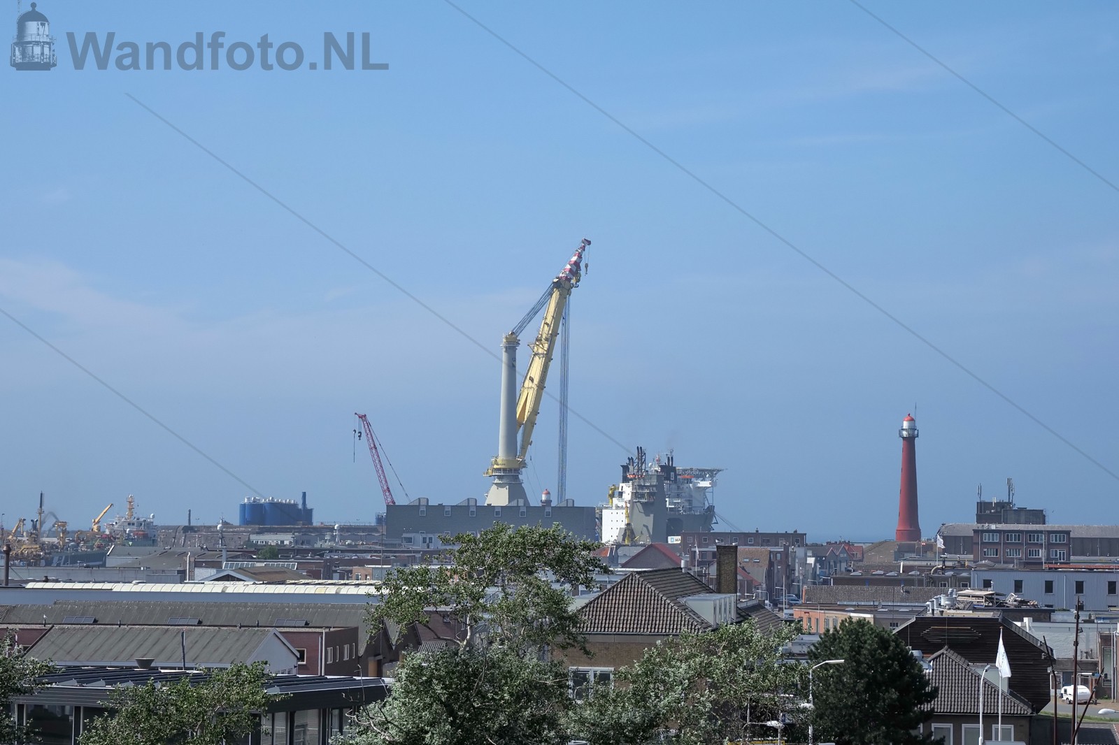 Transport drilling template van Breman op Bokalift 1
