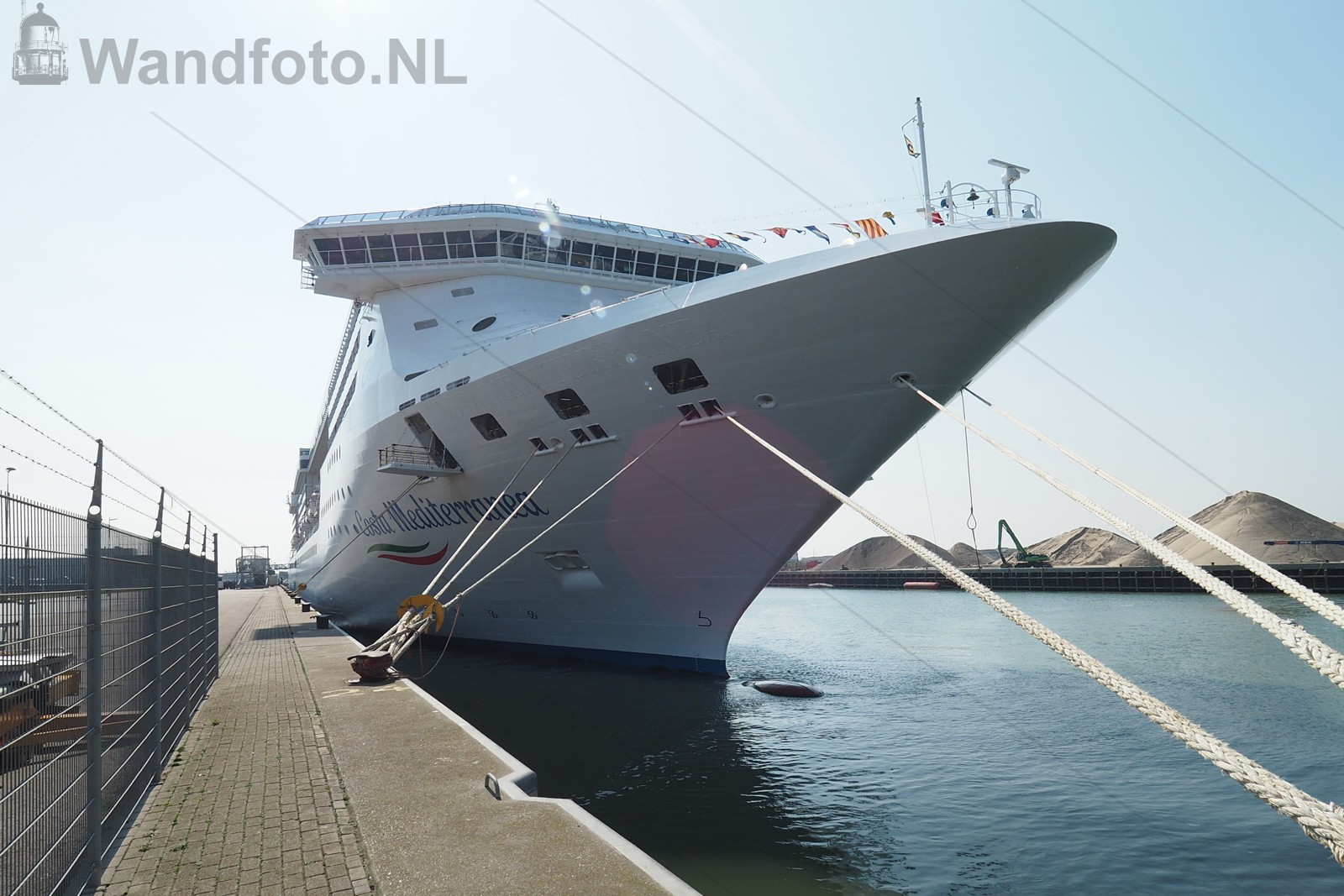 Maiden Call Cruiseschip Costa Mediterranea
