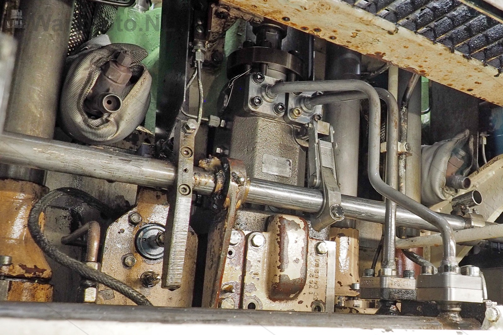 Machinekamer - Hoofdmotoren