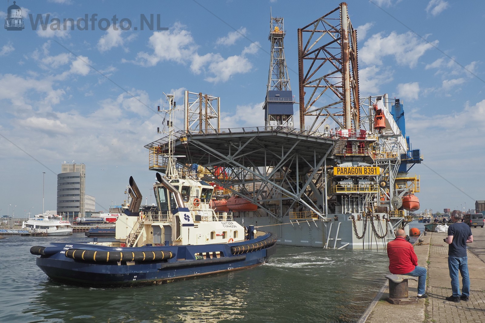 Vertrek Boorplatform Paragon B391