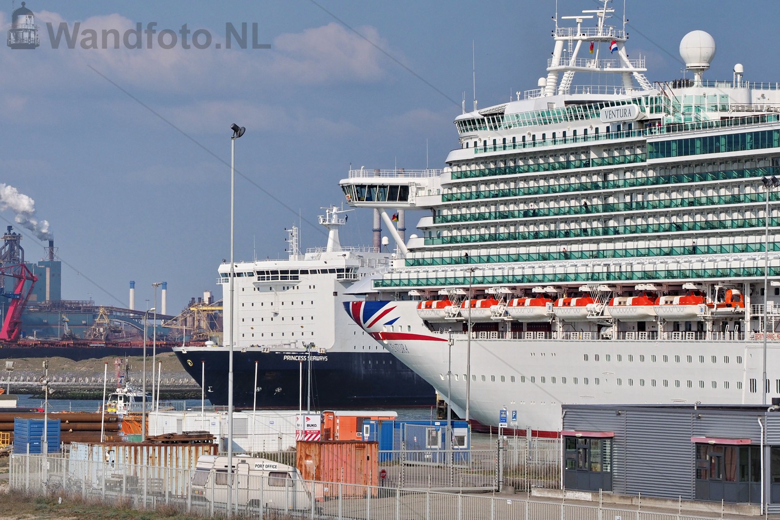 Maiden Call Cruiseschip Ventura