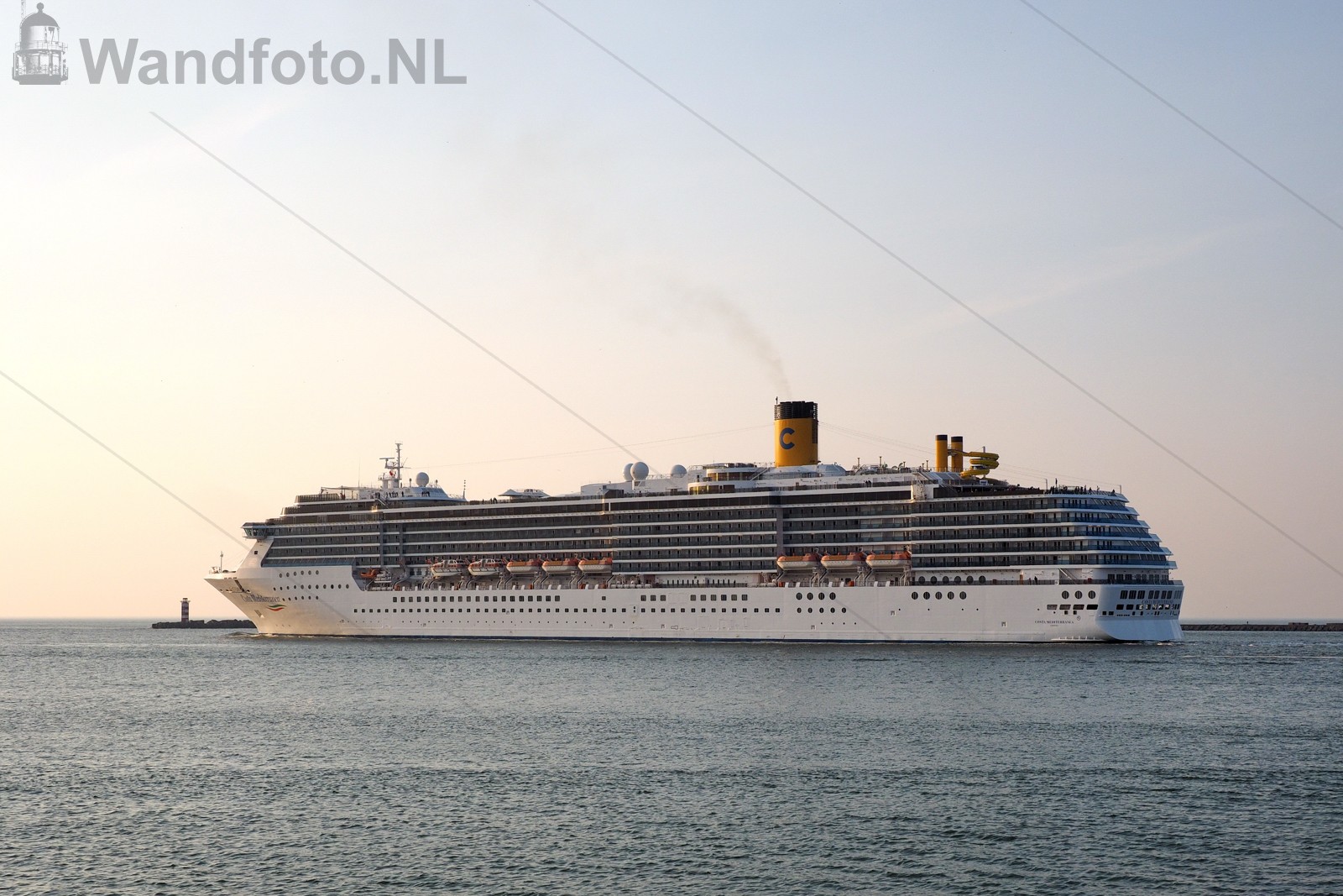 Maiden Call Cruiseschip Costa Mediterranea