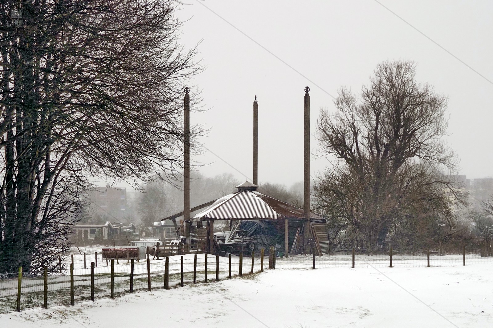 Eerste sneeuw van 2021
