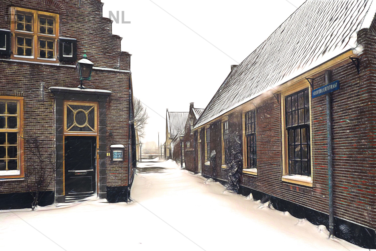 Eerste sneeuw van 2021