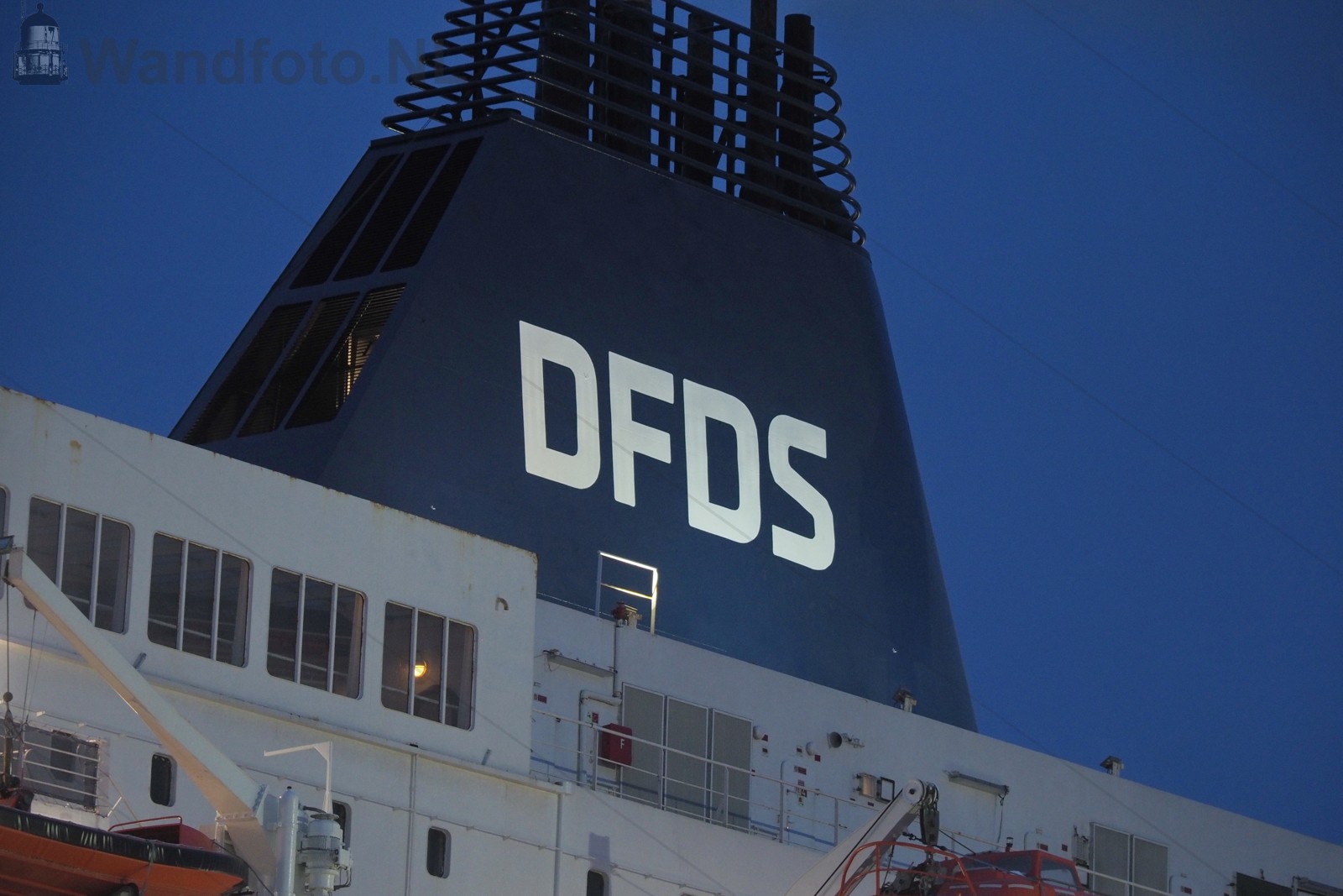 Eerste vertrek Princess Seaways na onderhoudsbeurt