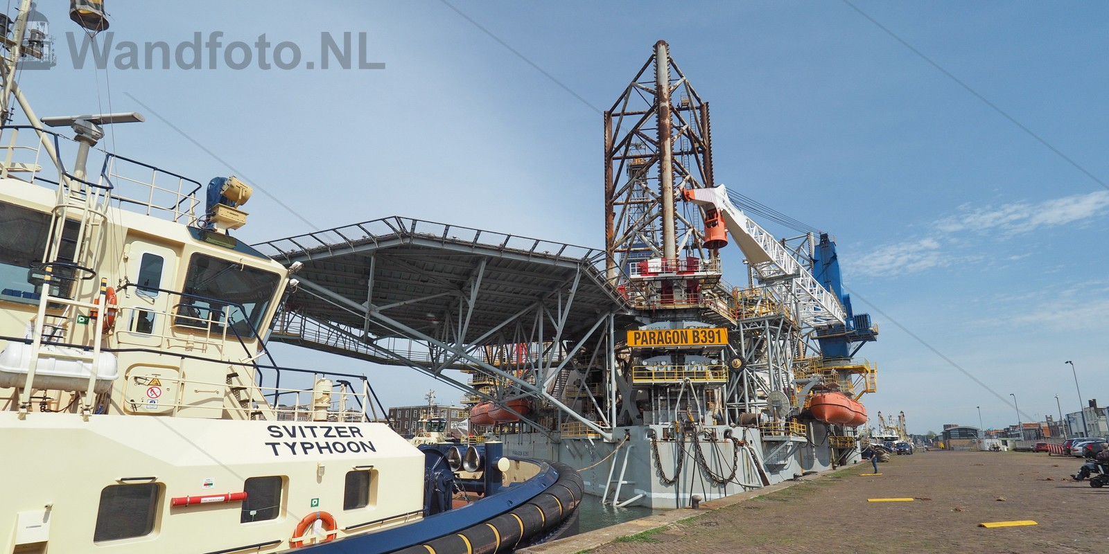 Vertrek Boorplatform Paragon B391
