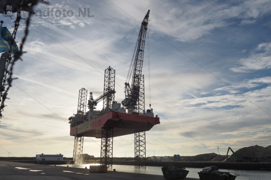 Seafox 5 op hoge poten
