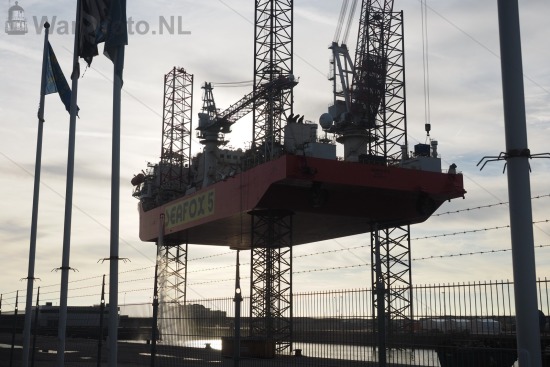 Seafox 5 op hoge poten