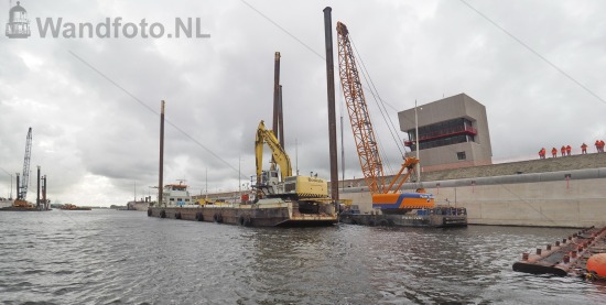 Vanuit de sluiskolk