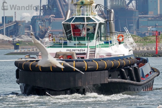 Trekkrachtmeting sleepboot Jupiter