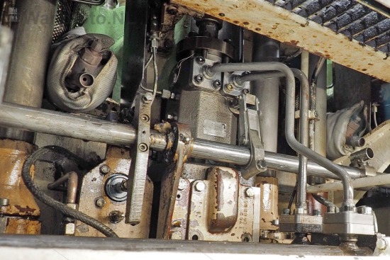 Machinekamer - Hoofdmotoren