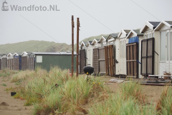 Strandhuisjes naar de wintrstalling