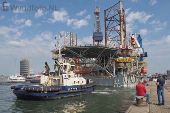 Vertrek Boorplatform Paragon B391