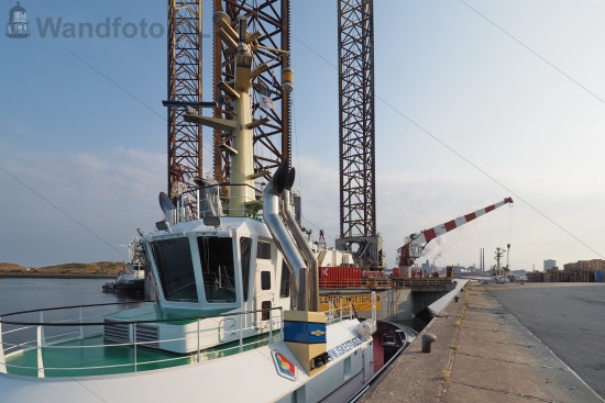 Verplaatsen booreiland Atlantic Rotterdam