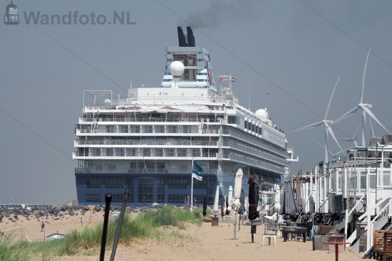 Cruiseschip Marella Explorer voor een service call