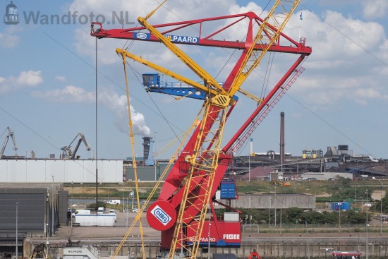 Drijvende havenkraan Nijlpaard