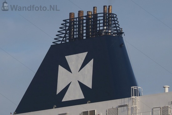 Felison Terminal |
Cruiseferry Princess Seaways in nieuwe kleur