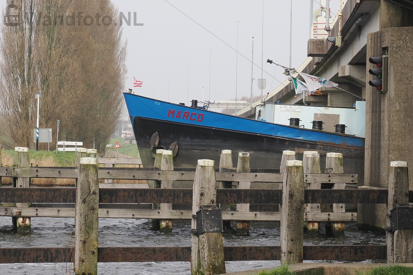 Motorbeunschip Marco, Zijkanaal-C, Spaarndam