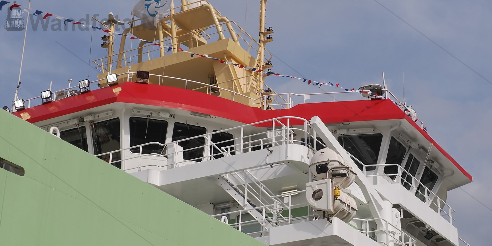 Nieuwe hektrawler Annie Hillina, Kotterkade, IJmuiden