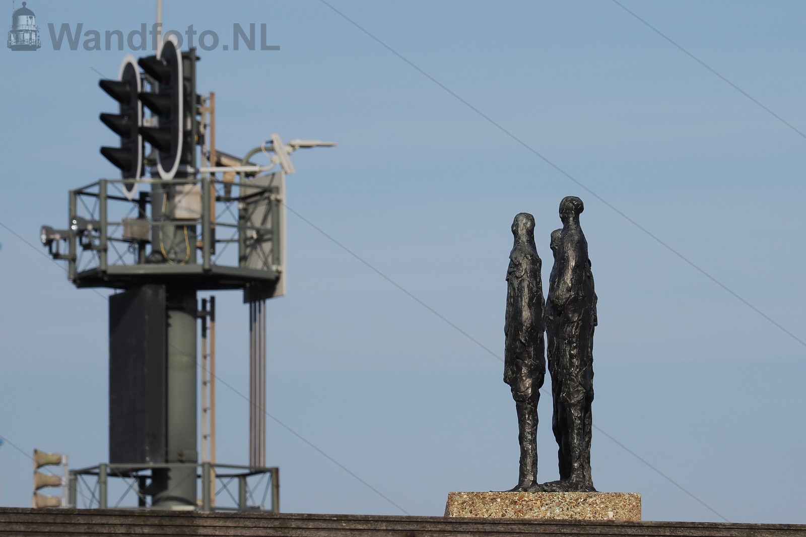 Beeld Kanaalgravers, Sluisplein, IJmuiden