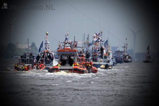 200 jaar KNRM - Vloot naar Amsterdam