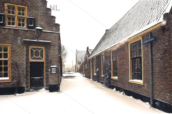 Eerste sneeuw van 2021