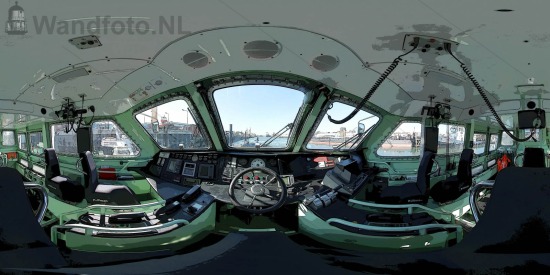 Lifeboat wheelhouse in 360