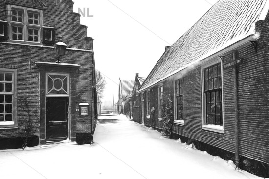 Eerste sneeuw van 2021