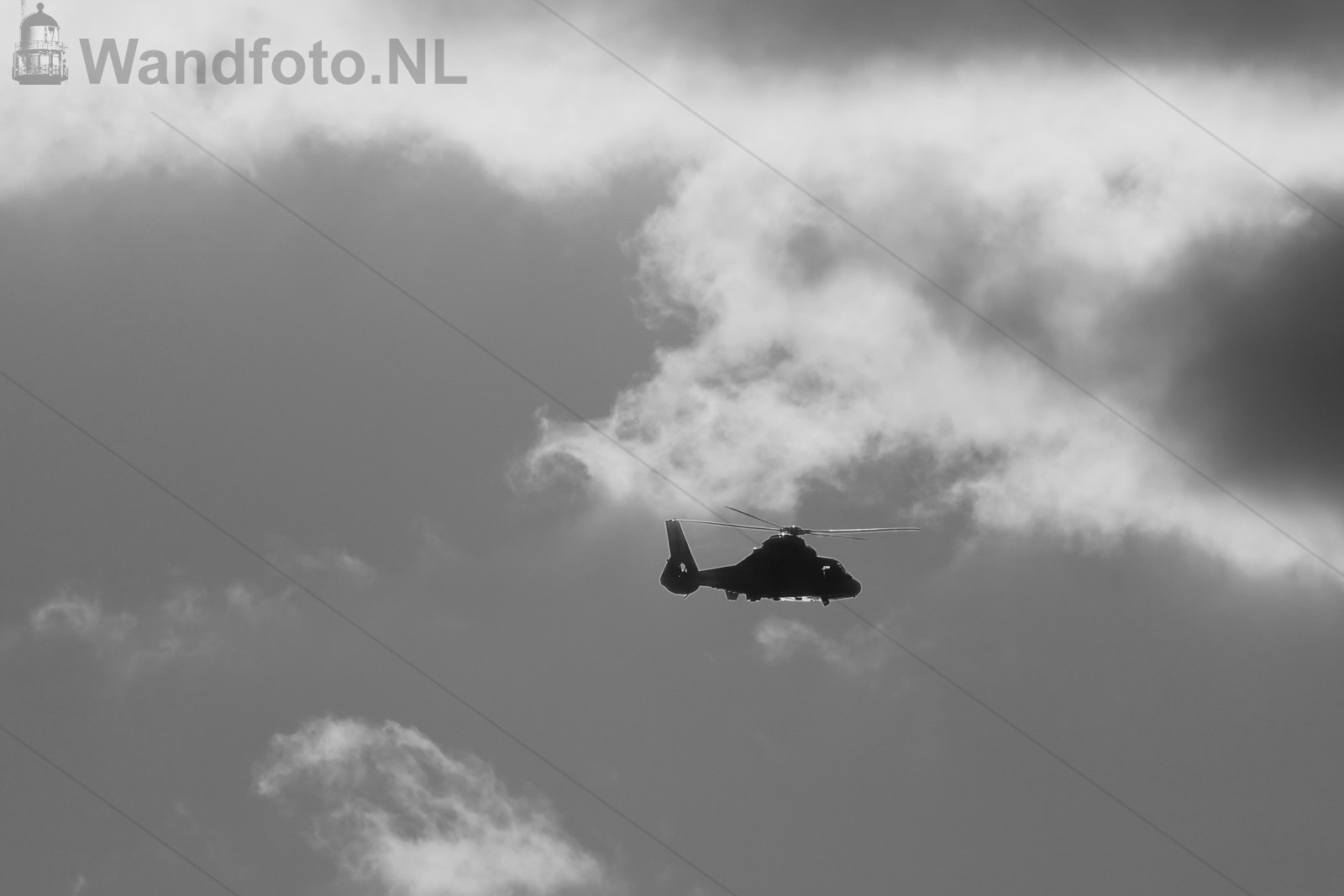 Hoisoefening IJRB met helikopter NHV