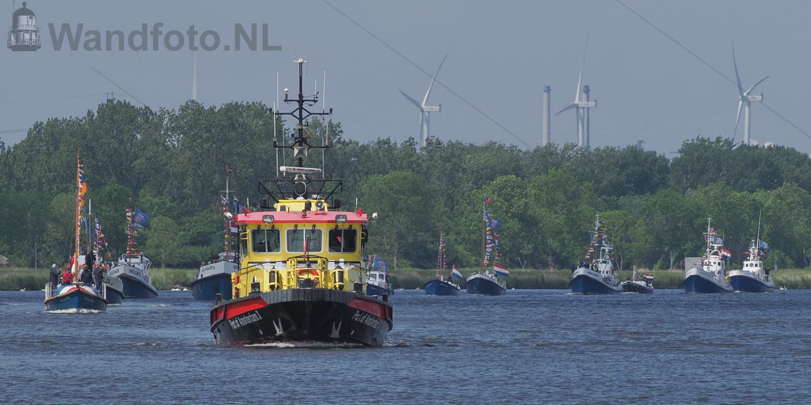 200 jaar KNRM - Vloot naar Amsterdam
