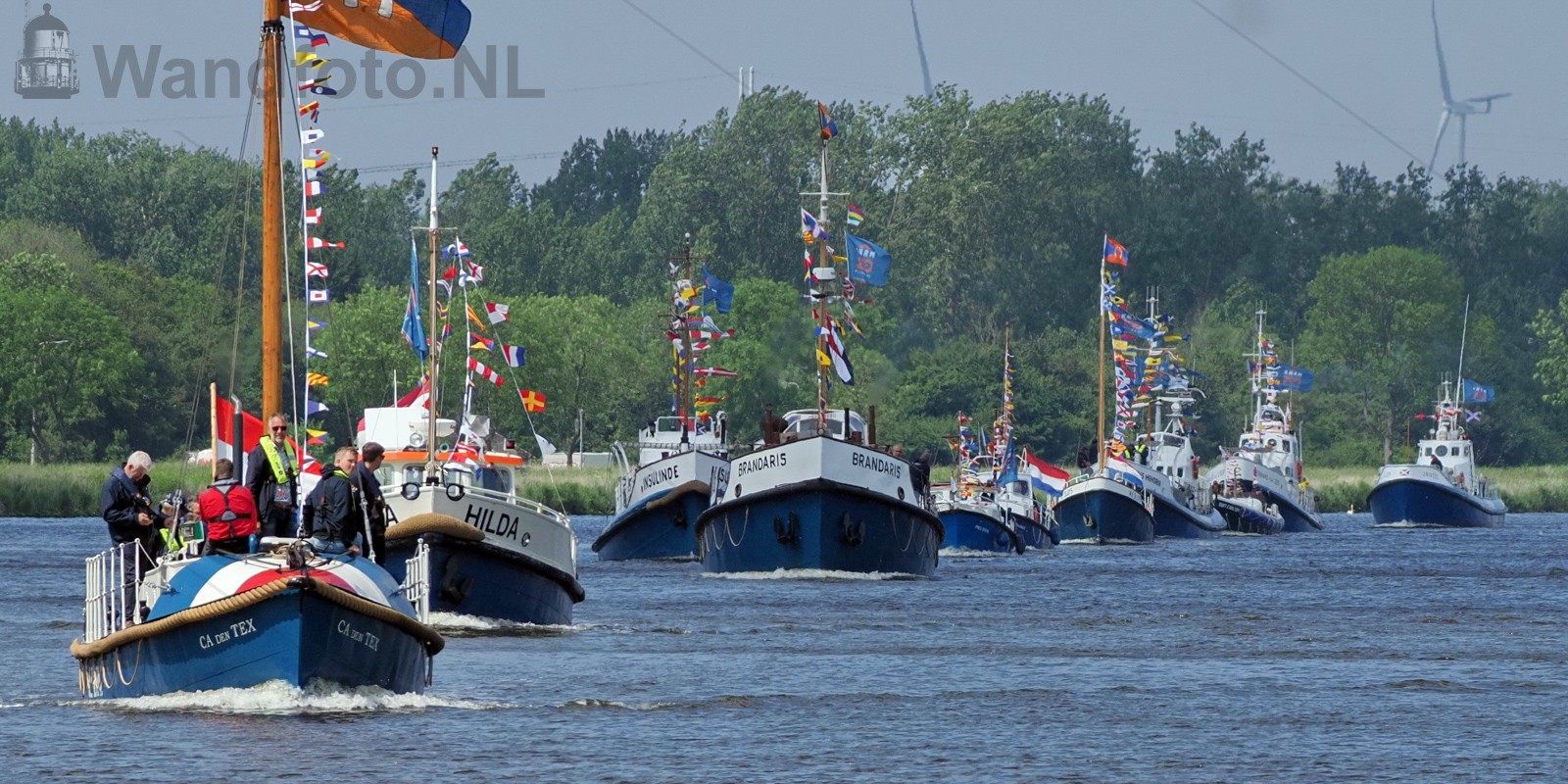 200 jaar KNRM - Vloot naar Amsterdam