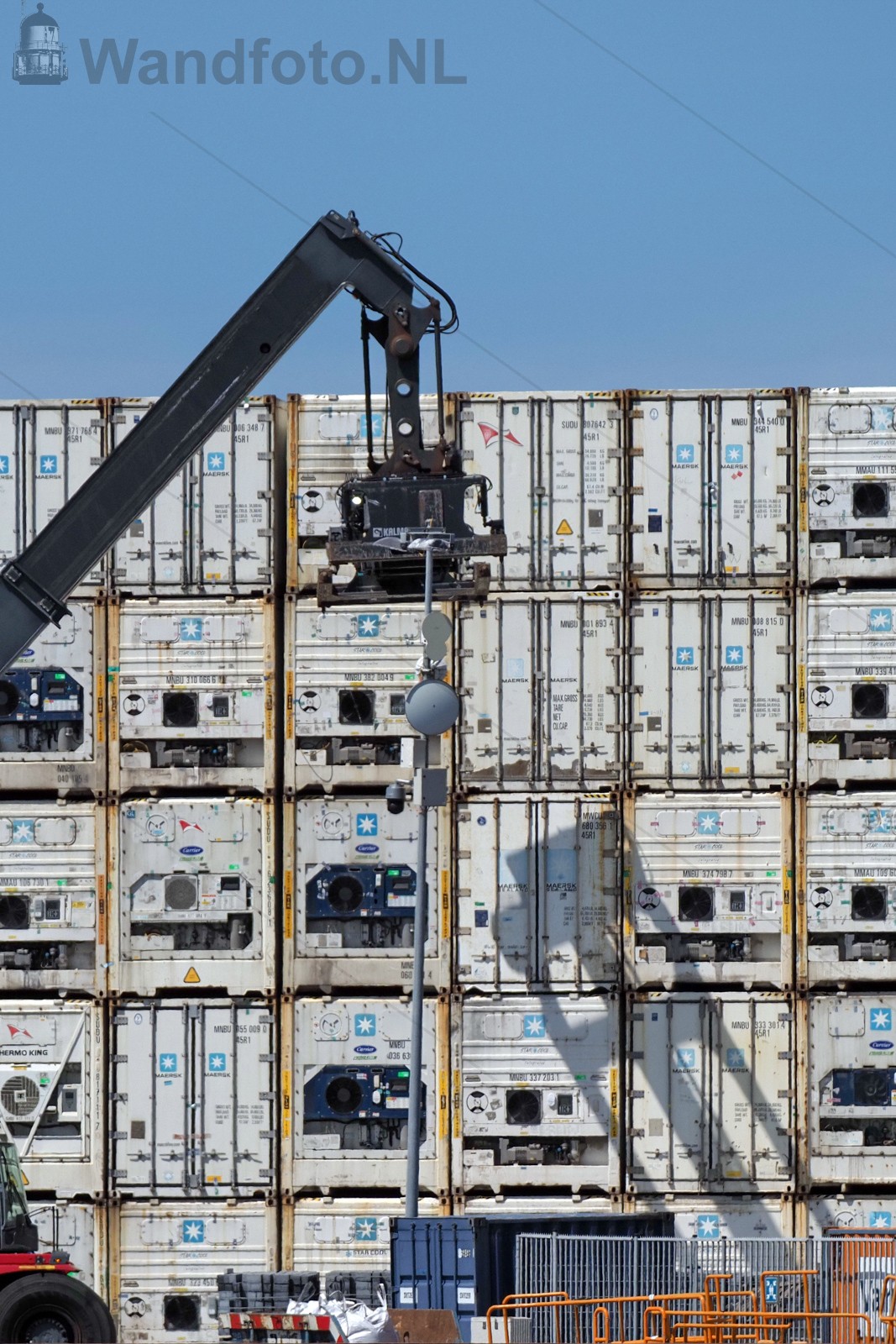 Containers stapelen