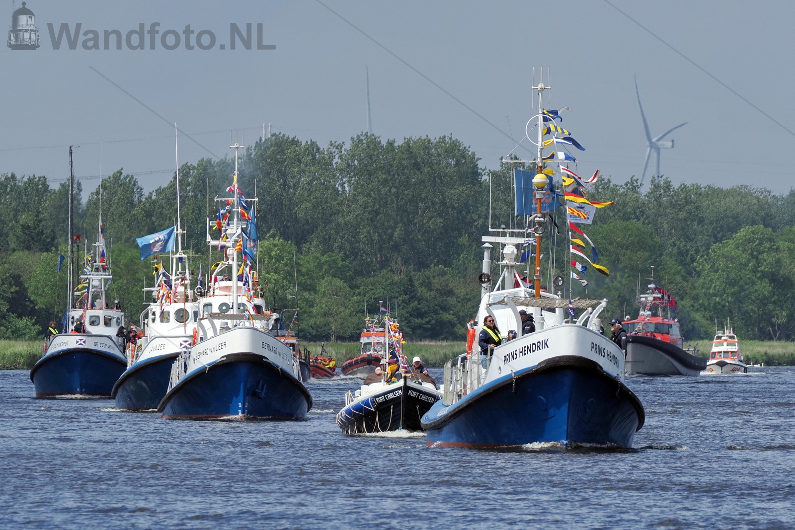 200 jaar KNRM - Vloot naar Amsterdam