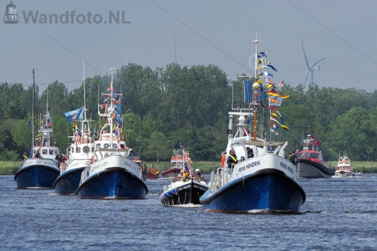 200 jaar KNRM - Vloot naar Amsterdam