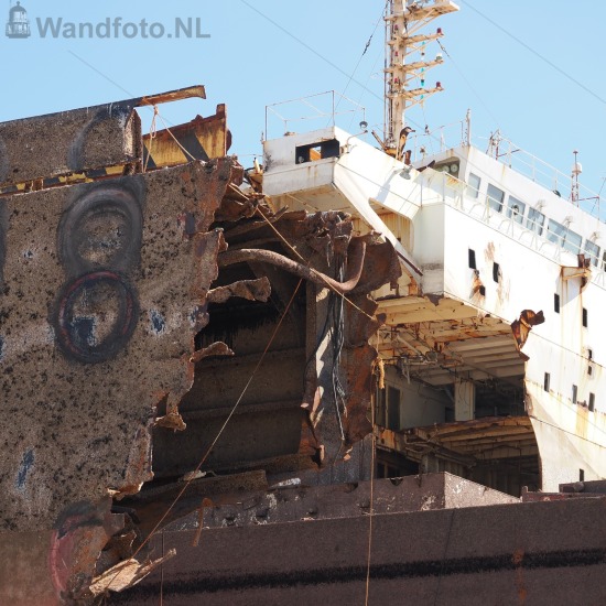 Scheepswrak bulkcarrier OS 35