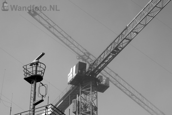 Mist in IJmuiden, Dok 01, IJmuiden