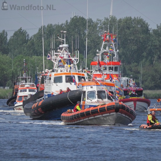 200 jaar KNRM - Vloot naar Amsterdam