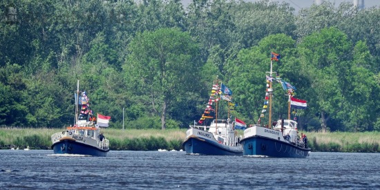 200 jaar KNRM - Vloot naar Amsterdam
