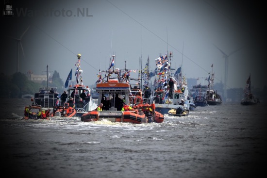 200 jaar KNRM - Vloot naar Amsterdam