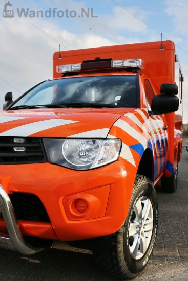 Overdracht nieuw strandvoertuig