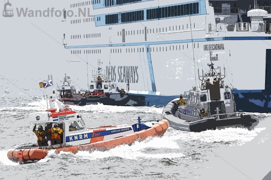 North Sea evacuation drill