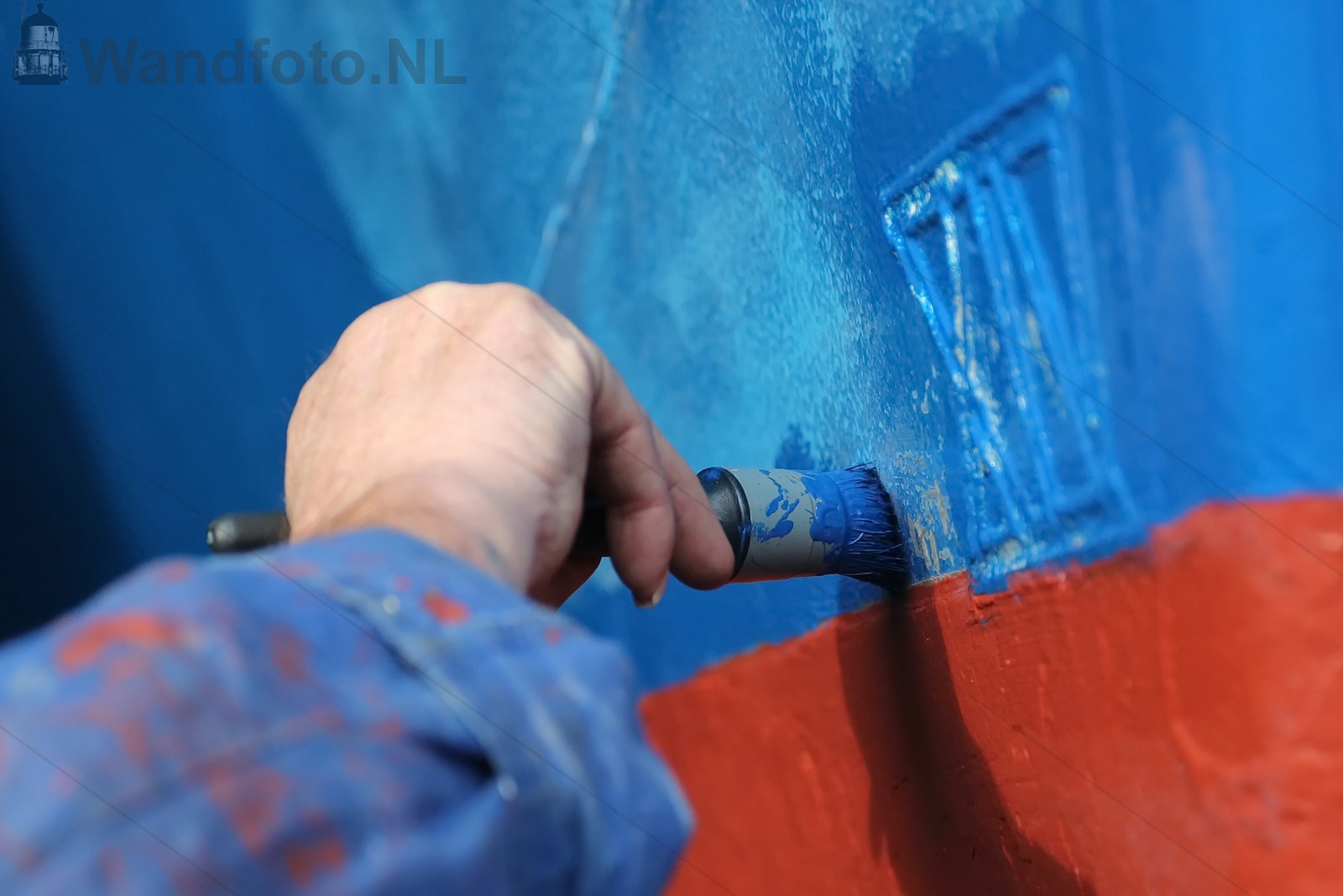 Schilderen reddingboot Johanna Louisa